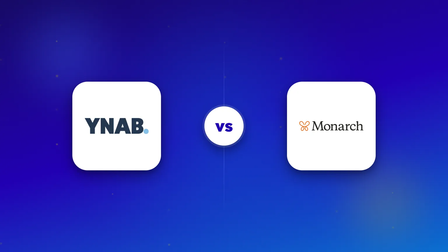 The YNAB and Monarch Money logos side by side in a head-to-head comparison.